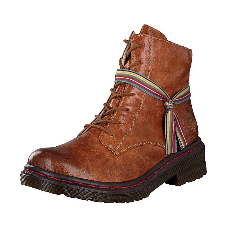 Botas Rieker 76211-22 Para Mulher - Marrom